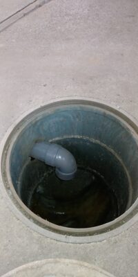 排水管取り回し　修繕 (3)