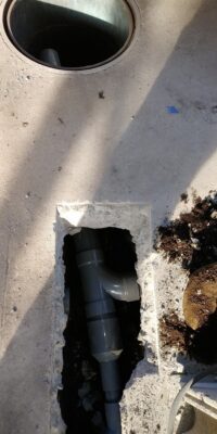 排水管取り回し　修繕 (4)